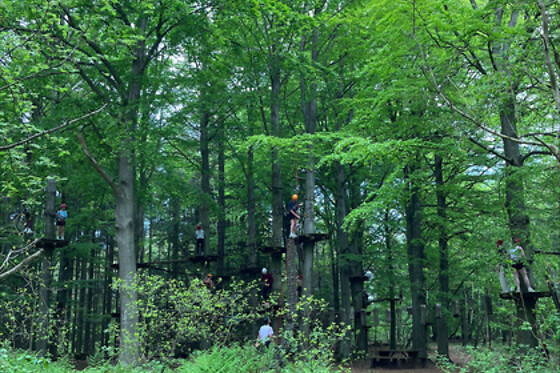 Klatring hos Nature Park Bornholm