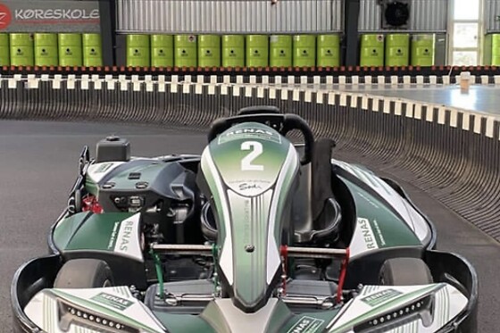 Gokart for 2 hos Odense Gokart Hal