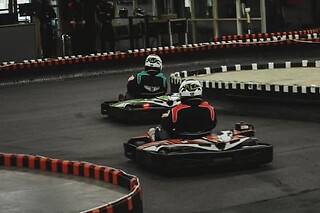 Gokart for 2 hos Odense Gokart Hal