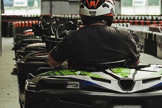 Gokart for 2 hos Odense Gokart Hal