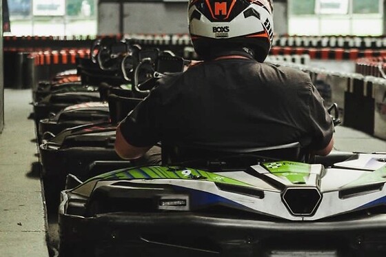 Gokart for 2 hos Odense Gokart Hal