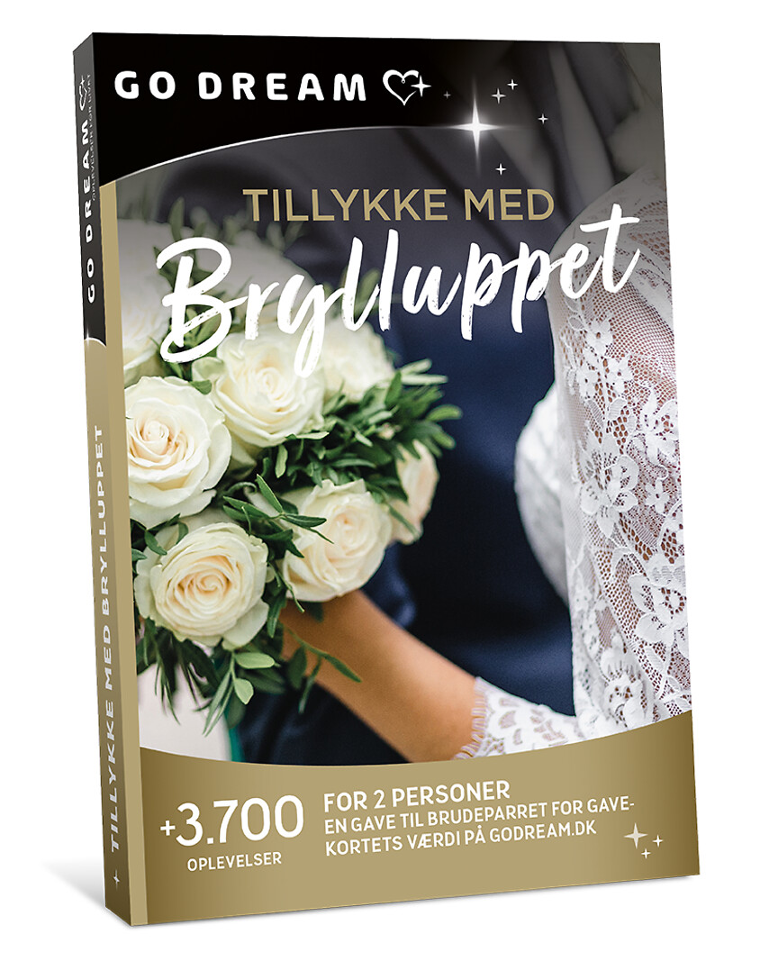 TILLYKKE MED BRYLLUPPET