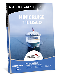 MINICRUISE TIL OSLO FOR 2 - AFREJSE: SØN-ONSDAG
