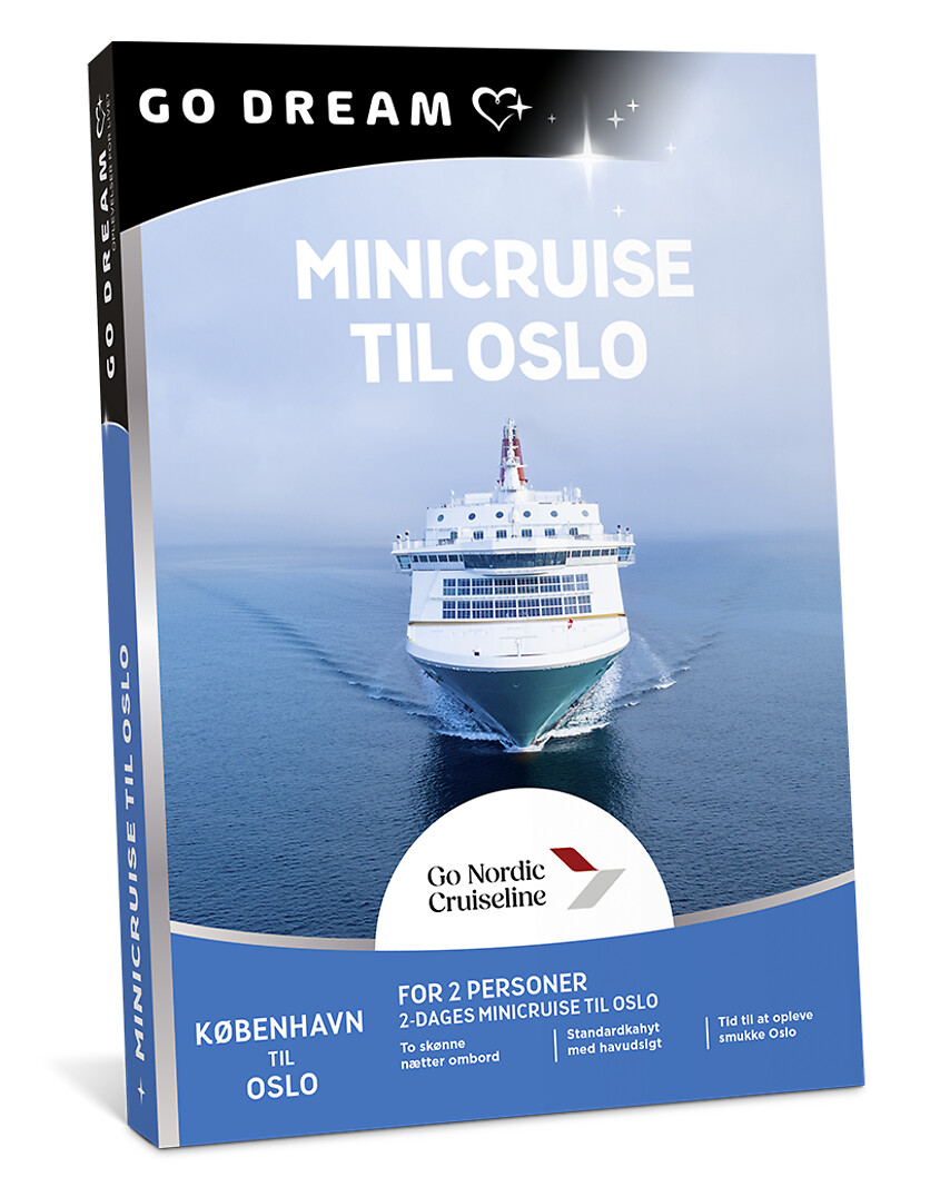 MINICRUISE TIL OSLO FOR 2 - AFREJSE: SØN-ONSDAG