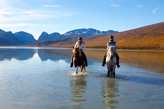 RIDETUR VED KEBNEKAISERFJELDET
