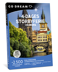 4-DAGES STORBYFERIE I EUROPA