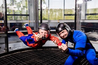 INDOOR SKYDIVING