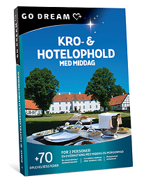 KRO- OG HOTELOPHOLD MED MIDDAG FOR 2