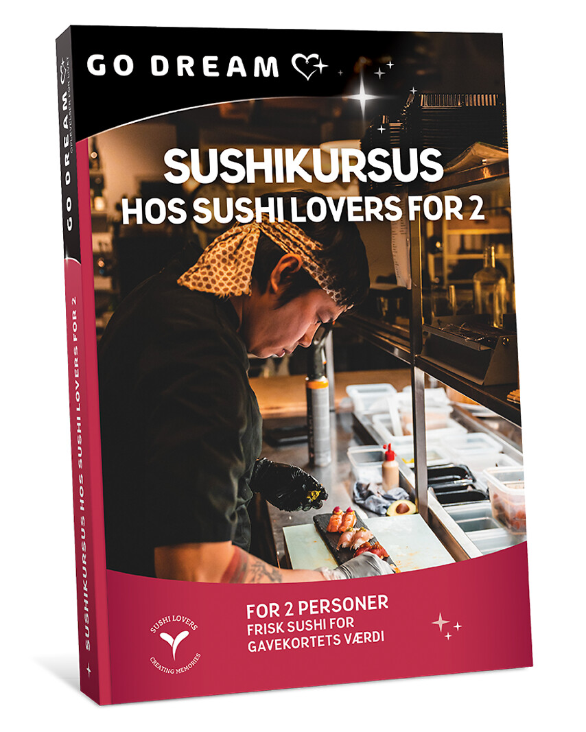 SUSHIKURSUS FOR 2 HOS SUSHI LOVERS