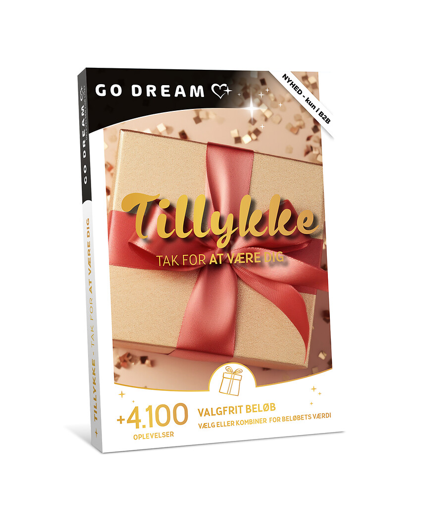 TILLYKKE - TAK FOR AT VÆRE DIG