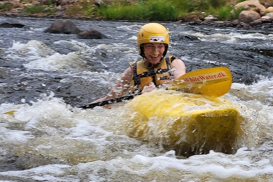 Whitewater kajak weekendstur hos OutdoorPlay.dk