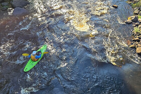 Whitewater kajak weekendstur hos OutdoorPlay.dk