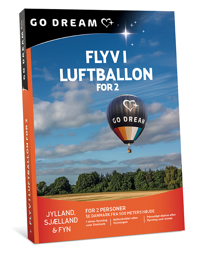 FLYV I LUFTBALLON - 2 PERSONER