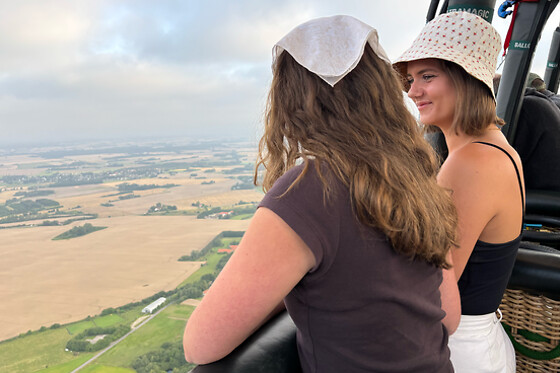 FLYV I LUFTBALLON - 2 PERSONER