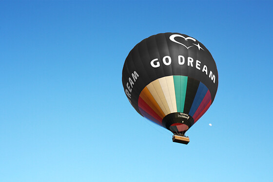 FLYV I LUFTBALLON - 2 PERSONER