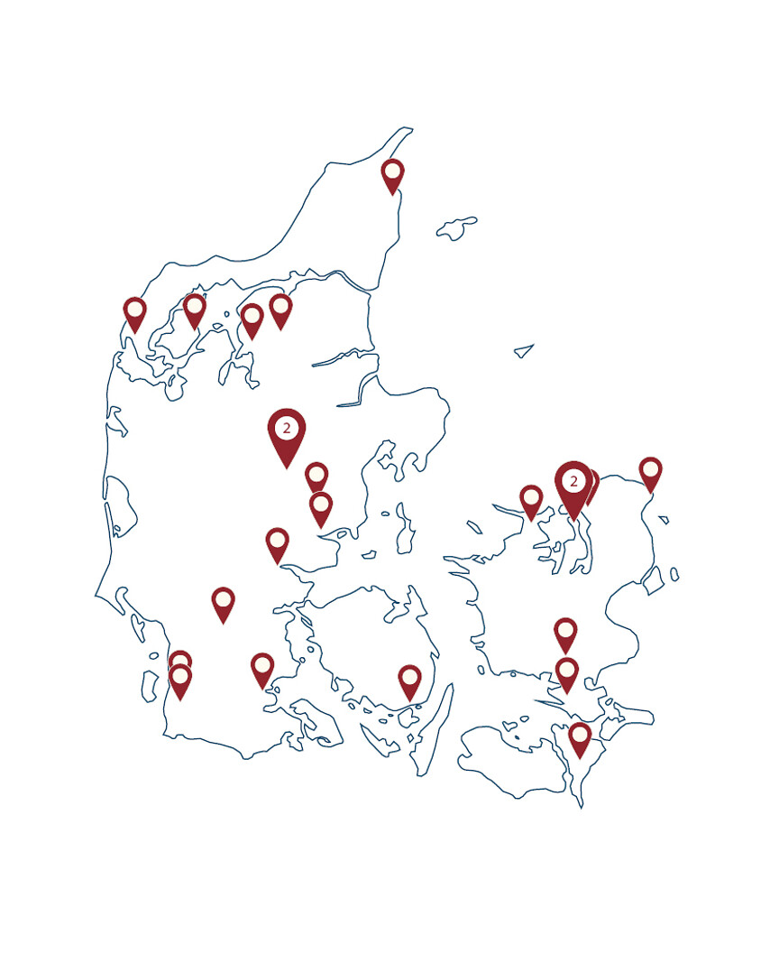 OPHOLD I DANMARK MED VIN