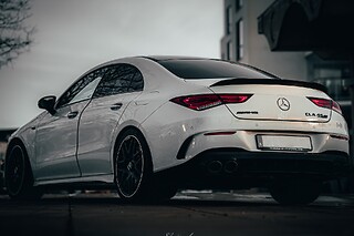 PRØVEKØR DRØMMEBILEN - MERCEDES CLA 45 AMG+