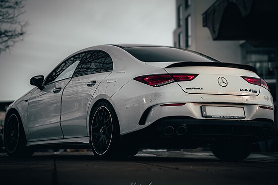 PRØVEKØR DRØMMEBILEN - MERCEDES CLA 45 AMG+